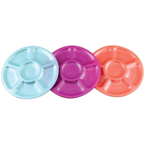 4 X Judaica Plastic Pesach Passover Seder Plate Children Teaching Aid Israel