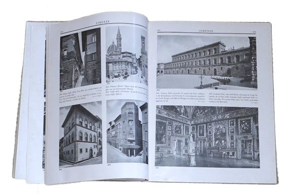 Antique Book 1934 Italy Touring Club Italiano Toscana Guide Photos 1st Edition