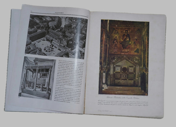 Antique Book 1933 Italy Touring Club Italiano Vol IV Sicilia Photos 1st Edition