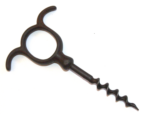 Antique eyebrow 3 fingers Steel Corkscrew Bottle Opener Classic Design