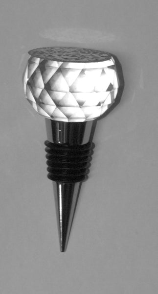 Judaica Crystal Shabbat Bottle Cork Stopper Jerusalem Old City Decoration
