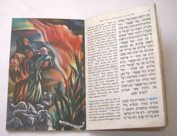 Judaica PESACH Passover Illustrated Haggadah Orphans Girls Home Jerusalem Israel
