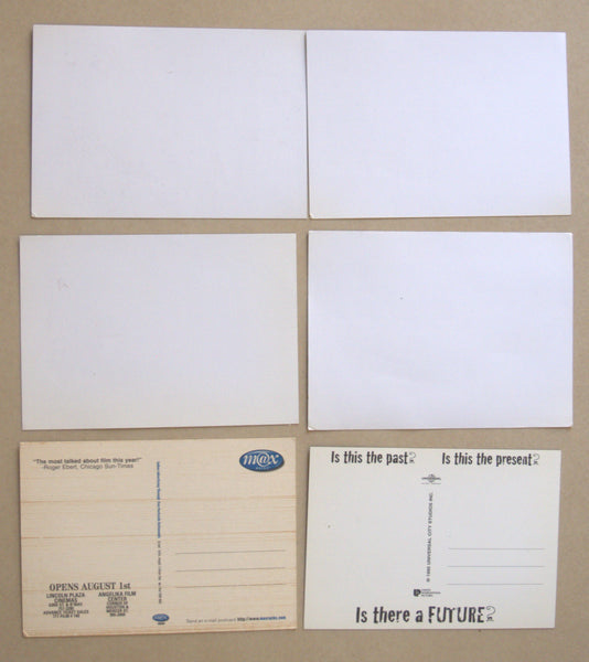 Lot of 6 Movie Postcards Film Review Vintage Fight Club Pulp Fiction 12 monkeys