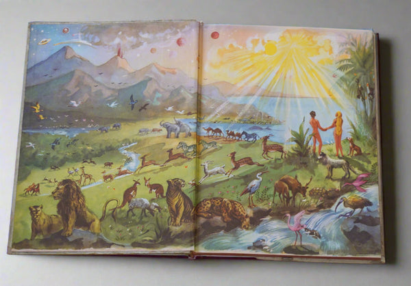 Stories of the Bible Hardcover Vintage Book Noel Dufount Illustrations 1954