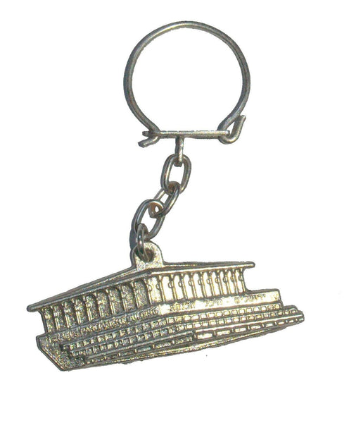 Vintage 1960's Bezalel Knesset Key Chain Holder Israel Souvenir Original Pack