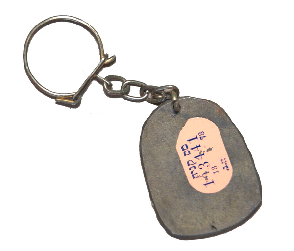 Vintage Chen Holon 1960's Key Chain Holder Israel Jerusalem Original Pack