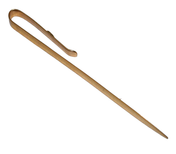 Vintage Metal Letter Opener Gold Tone Signed Aldo 1970's