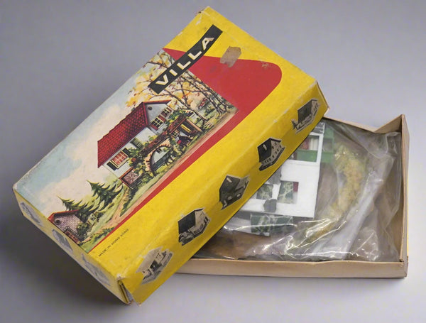 Vintage Miniature Villa Building Kit Plastic Model 1960's Hong Kong