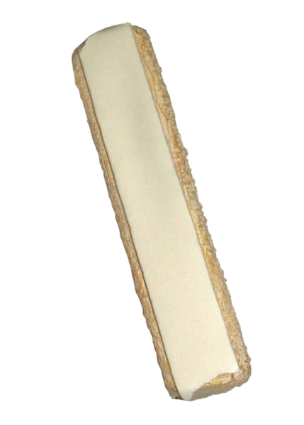 Judaica Mock Stone Handmade Mezuzah Case Hamsa Bird Blue Gem Decoration 10 cm