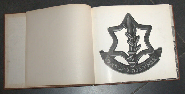 Vintage 1952 Book How Israel Governed Illustrated Hebrew English French Photos