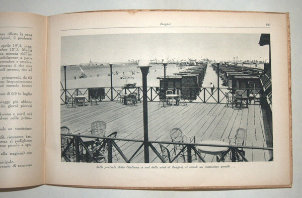 Antique Book 1933 Italy Hotels Guide Part I Adriatic Beach Resorts Photo Maps
