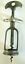 Antique Iron Double Handle Open Bell Body Shape Valve Flynut Corkscrew Opener