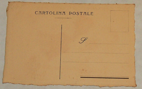 Comic Political Postcard 1900's Italy Cartolina Italia Signed Rare
