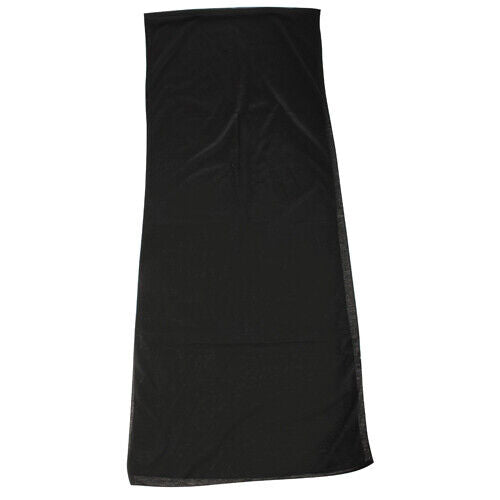 Head Scarf Modest Hair Cover Wrap Black Fabric Judaica Women Tichel