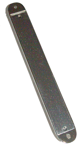 Judaica Mezuzah Case Silver Metal Jerusalem View SHIN Engraved Decorated 12 cm