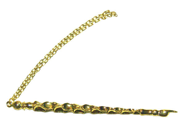 Judaica Yad Torah Bible Pointer Gold Tone Decorated