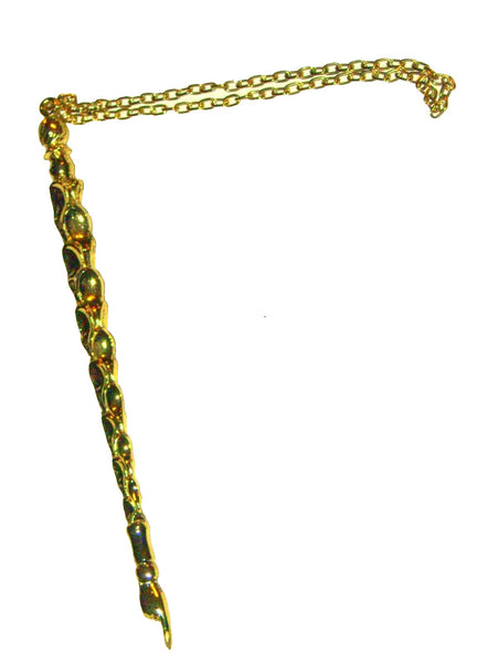 Judaica Yad Torah Bible Pointer Gold Tone Decorated