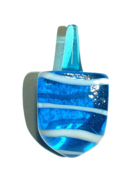 Lot of 5 Murano Glass Handmade Dreidel Sevivon Hanukkah Judaica Italy Venice