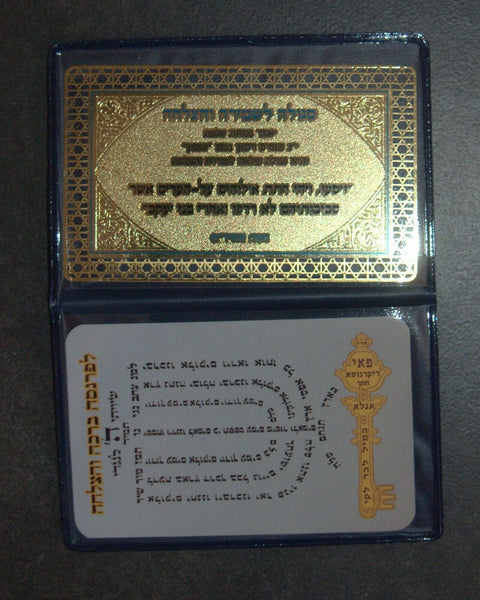 Judaica Kabbalah 2 Amulet Segula Remedy Protection Success Wealth Shiviti