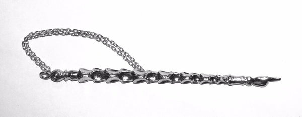 Judaica Yad Torah Bible Pointer Spiral Metal Silver Tone Decorated