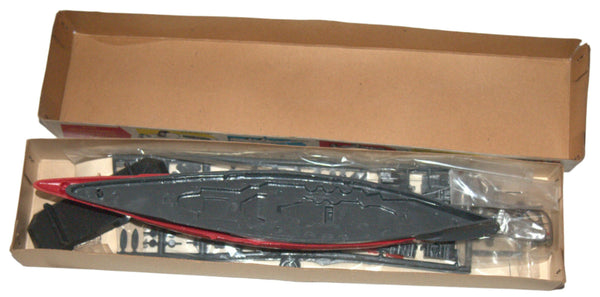 SANWA B Class Cruiser Battleship NAGATO #310 Japan 1960's Vintage Plastic Kit