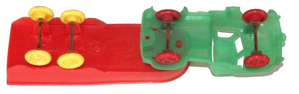 Vintage Plastic Truck Car 1960's Children Toy Israel Original Plastic Package