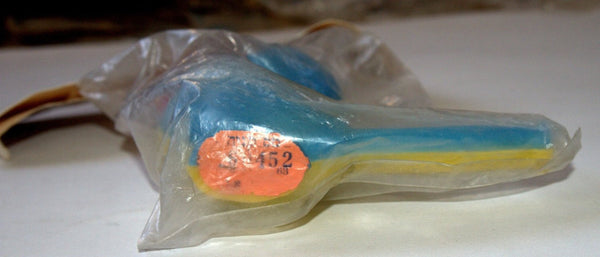 Vintage Plastic Whistle Duck 1960's Children Party Toy Israel Original Package