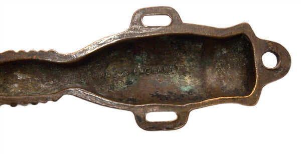 Vintage Polished Brass Bottle Opener Barware Ethnic Man Head