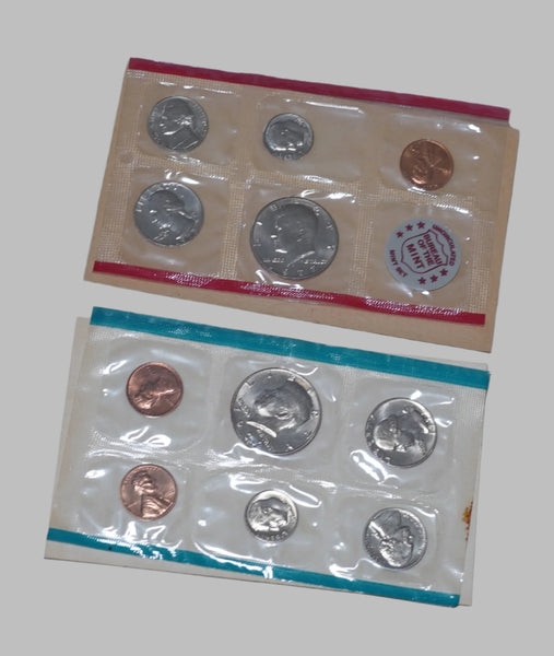 1972 US Presidents 11-Coin Set & Commemorative Medal - Original Packaging (P & D Mints)
