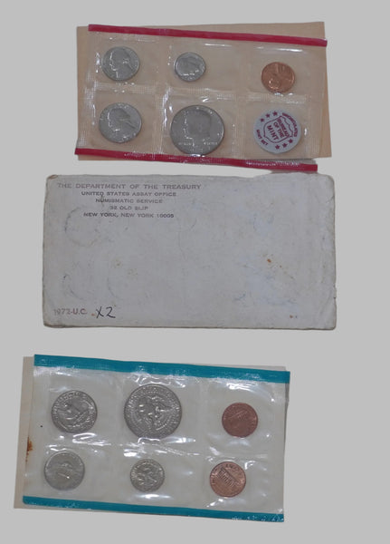 1972 US Presidents 11-Coin Set & Commemorative Medal - Original Packaging (P & D Mints)