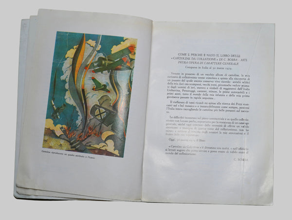 1979 Italian Vintage Collectible Postcard Guide from 1880 Bobba Book 