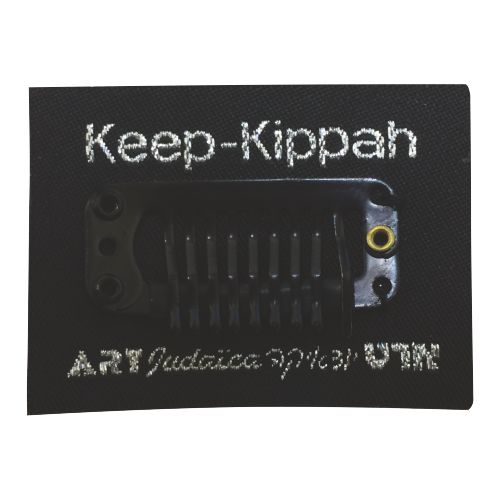 10 X Judaica Keep Kippah Clip with Sticker 10 units