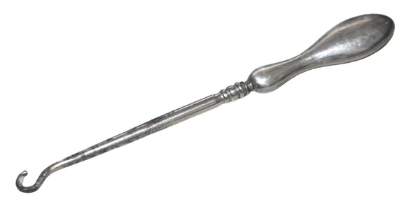 Antique English Button Hook Collectible Silver Birmingham 1924 Signed G& CL