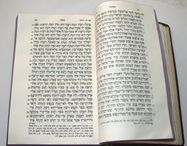 Bible Old Testament Hebrew Holy Land Soil 12 Tribes Metal Vintage Book Judaica
