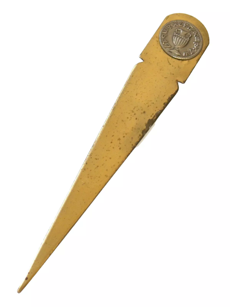 EL AL Israel Airlines Vintage 1950's Official Letter Opener First Logo