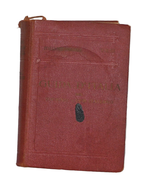 ITALIA Meridionale Vol. 3 Southern Italy 1928 Travel Guide Maps Book 1st Edition