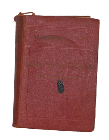 ITALIA Meridionale Vol. 3 Southern Italy 1928 Travel Guide Maps Book 1st Edition