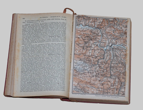 ITALIA Meridionale Vol. 3 Southern Italy 1928 Travel Guide Maps Book 1st Edition