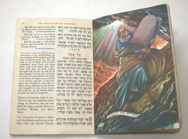 Judaica PESACH Passover Illustrated Haggadah Orphans Girls Home Jerusalem Israel