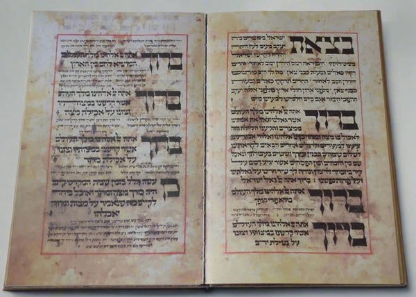Judaica Pesach Passover 1729 Ettingen Facsimile Haggadah Book w Box 1985 Israel