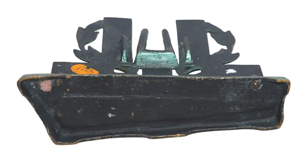 Judaica Letter Holder Rack Desk Organizer Vintage Israel 1950's 12 Tribes