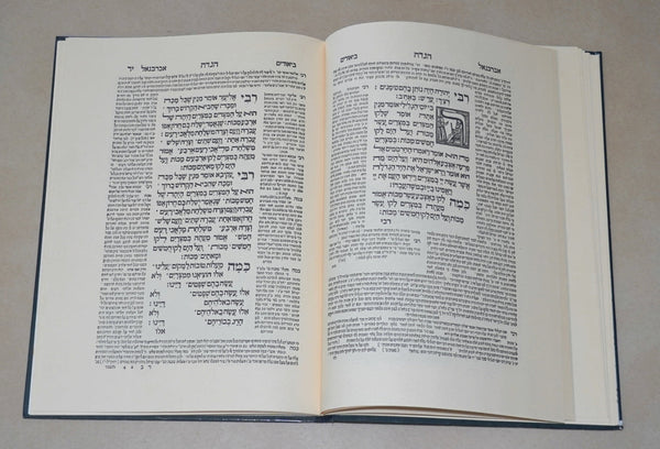 Judaica Pesach Passover Amsterdam Haggadah Facsimile Book Hardcover Israel 1986