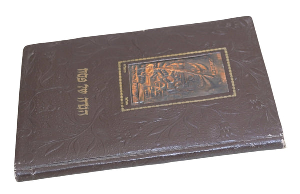 Judaica Pesach Passover Bezalel Plaque Raban Illustrated Haggadah 1961 Heb Eng