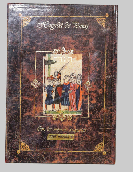 Lot of 2 Judaica Pesach Passover Illustrated Haggadah Israel French Spanish