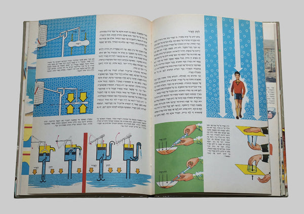 Treasures of Science for Youth: Physics and Chemistry Vintage Hebrew Book 1966