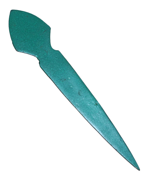 Vintage Israel Judaica Letter Opener Blessing from Zion Bronze 1960's
