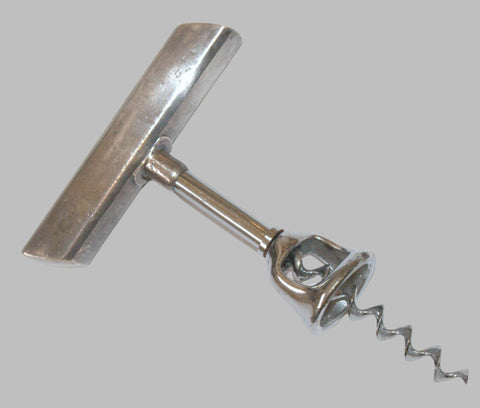 Vintage John Hasselbring Sterling Silver Corkscrew Bottle Opener Signed