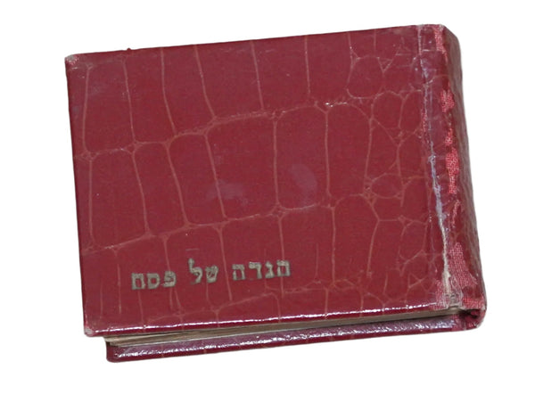 Vintage Miniature Pesach Passover Haggadah 1959 Hamadpis Liphshitz Jerusalem