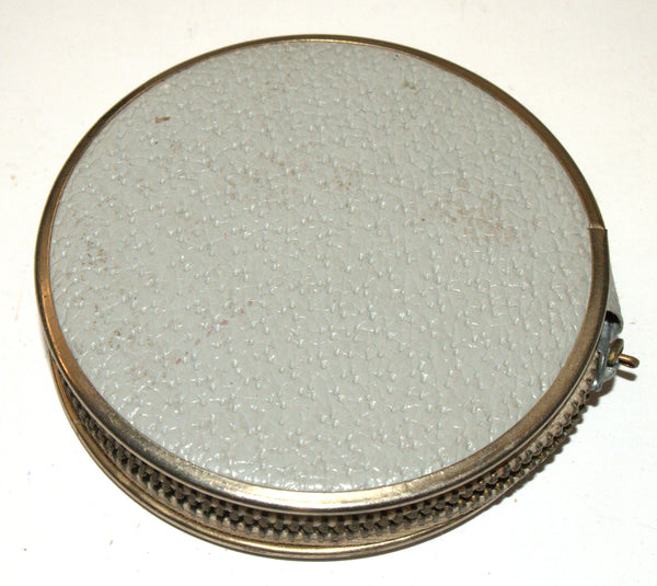Vintage Rosenfeld Small Compact Powder Case Box w Mirror 1950's Israel