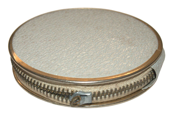Vintage Rosenfeld Small Compact Powder Case Box w Mirror 1950's Israel